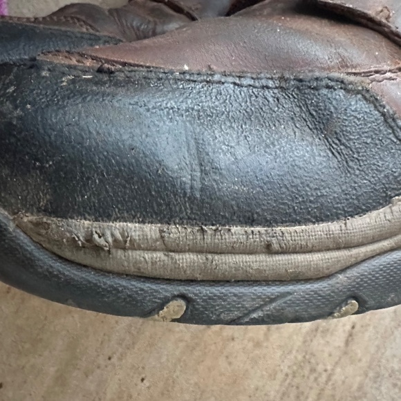 Ariat ATS Terrain H20 Boots Mens Sz 13 D Leather Brown Waterproof Hiking Work - Picture 9 of 12